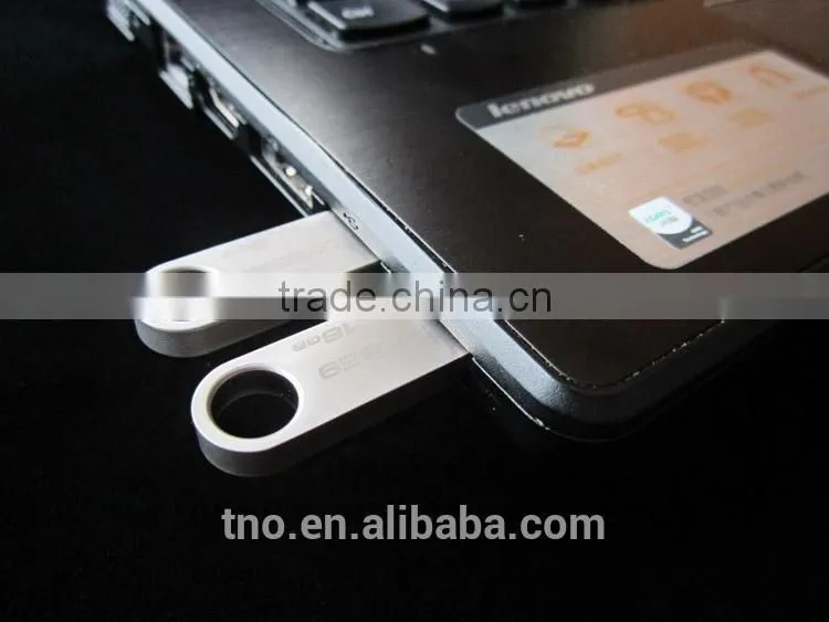 promotional gift custom metal slim usb flash drive