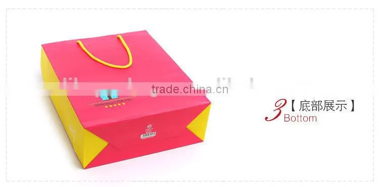 Custom printed cheap buy recyclable shopping paper bag
