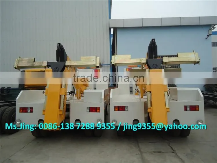 LHD 4x2 Small road wrecker tow trucks 3-5T for sale