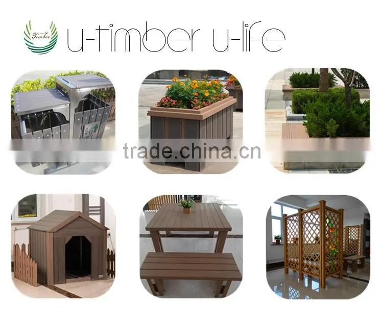 China WPC Wood Plastic Composite Outdoor Furniture for sale
