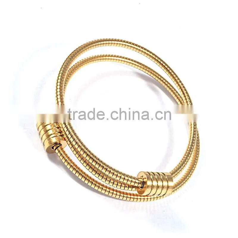 women bracelets stainless steel jewelry gold bangles