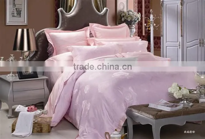 4 pcs cotton jacquard duvet set comforter set