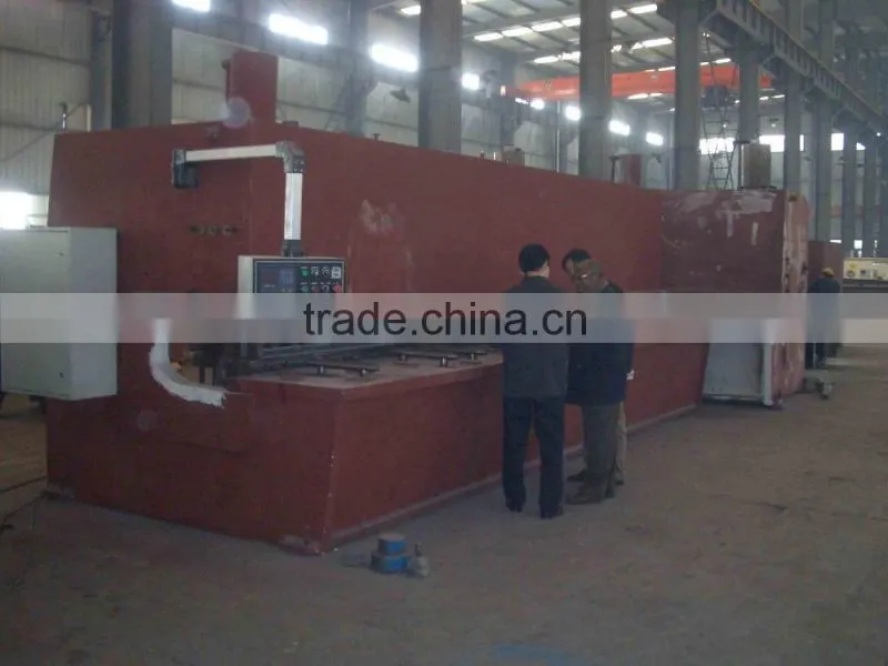 QC12Y-25x6000 CE hydraulic metal plate shearing machine