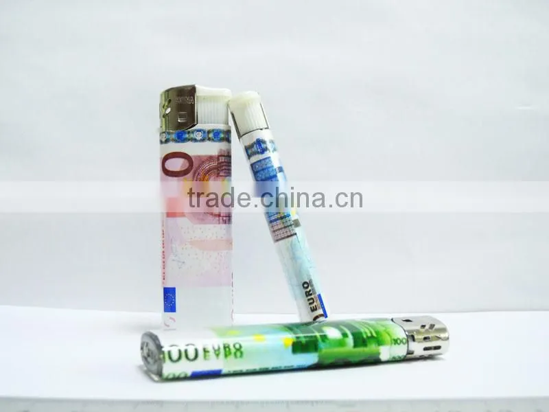 wrap customized picture plastic material electronic lighter