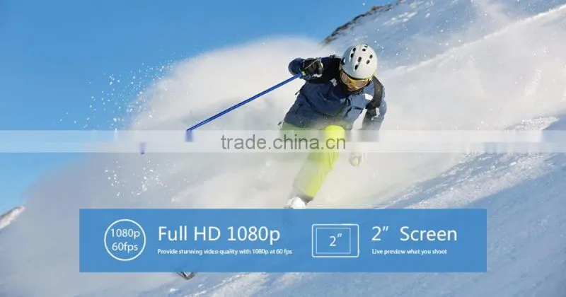 Hot sale H3 full hd 1080p action camera 4k sj8000 outdoor sport 4k mini camera action video camera