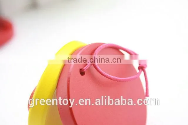 mini wooden musical instruments castanets toy