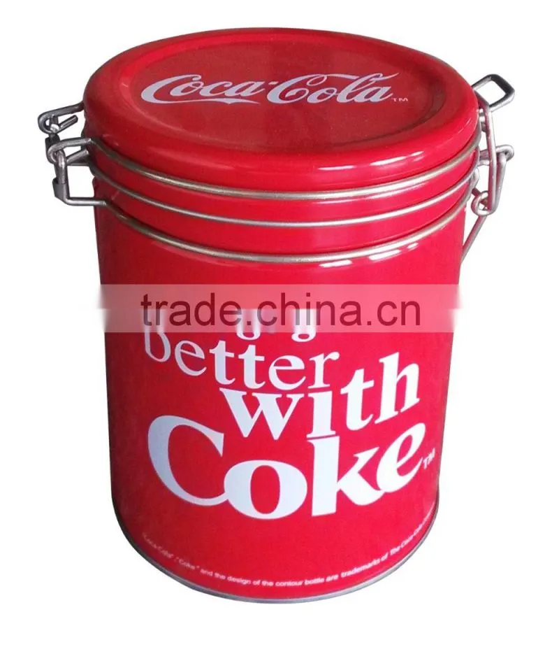 high quality coke cola tin seal pot