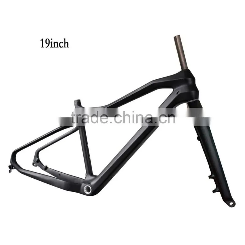 Carbon fat bike frames size 17/19 26er carbon fiber snow bike frame snow bicycle frameset SN02