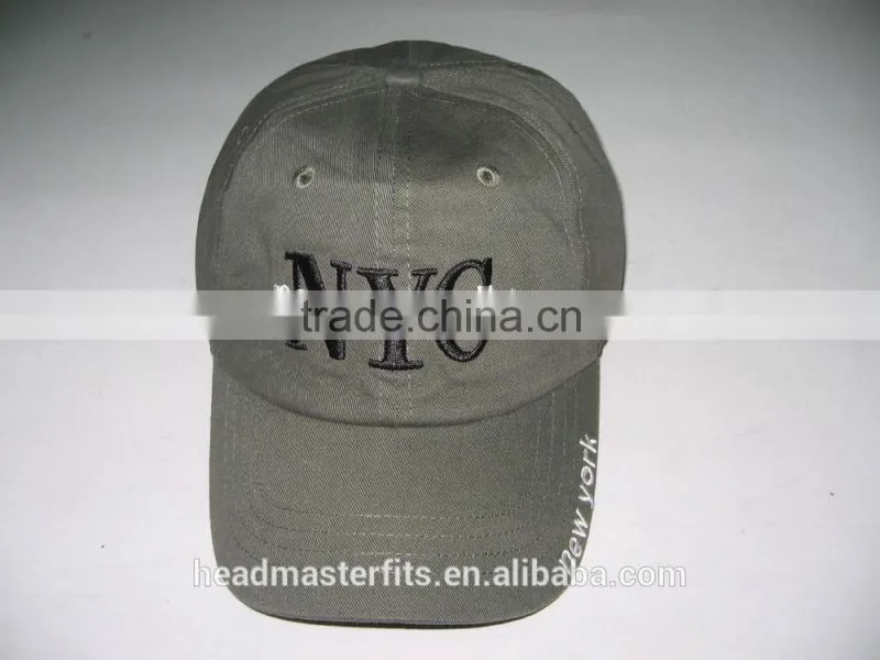 Wholesale embroidered fitted brimless snapback hats cotton baseball cap