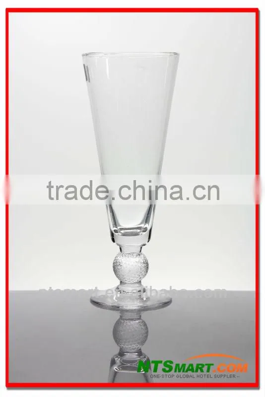 Glass beer cup pilsner