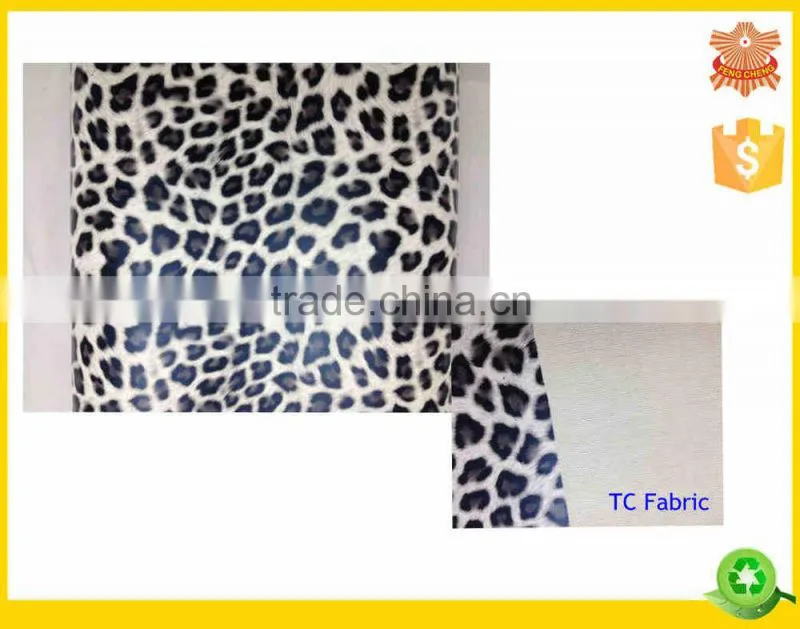 fashion leopard print fabric for toiletry bag or cosmetic case and Jewel Box