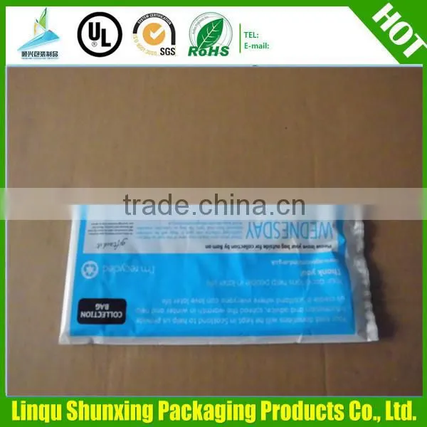 High Quality Government Collection Charity LDPE /HDPE Printed Plastic Bag for Donation