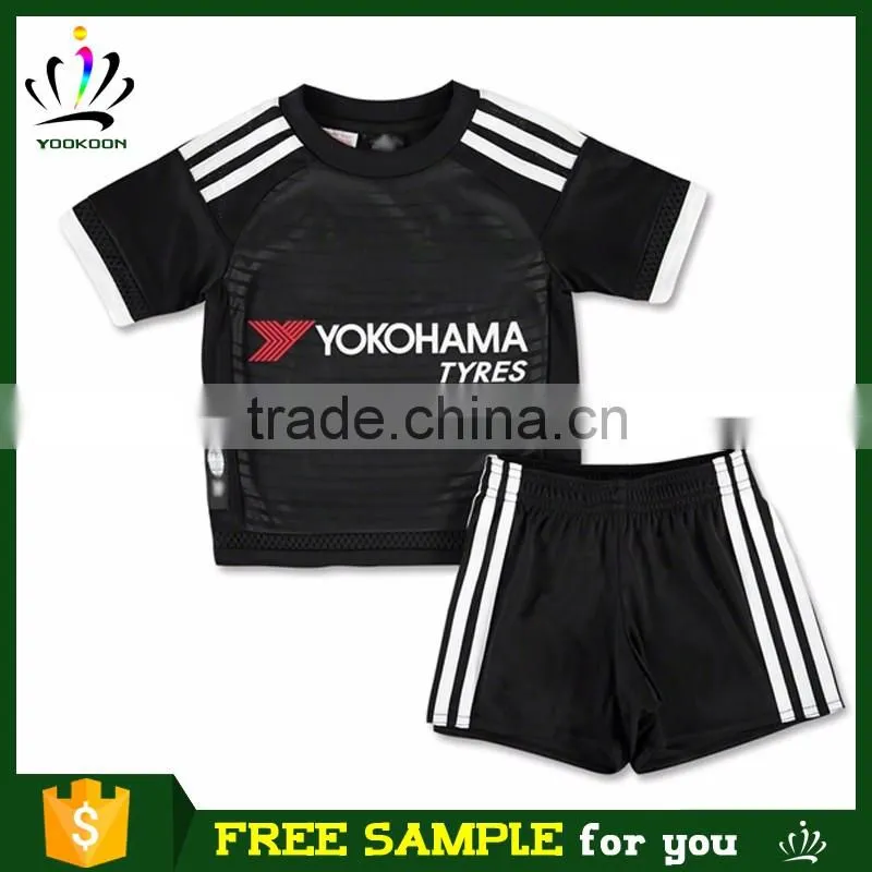 CFC Home away Blue Black Soccer Jersey for children