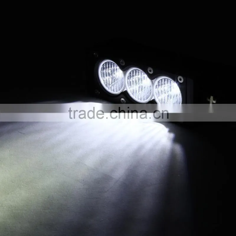 factory sale led light bar 30w ip68 12v for car