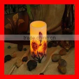 Sunflower Column LED candle