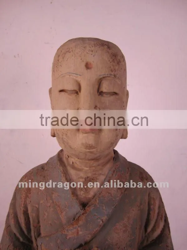 chinese antique furniture tune wood buddha