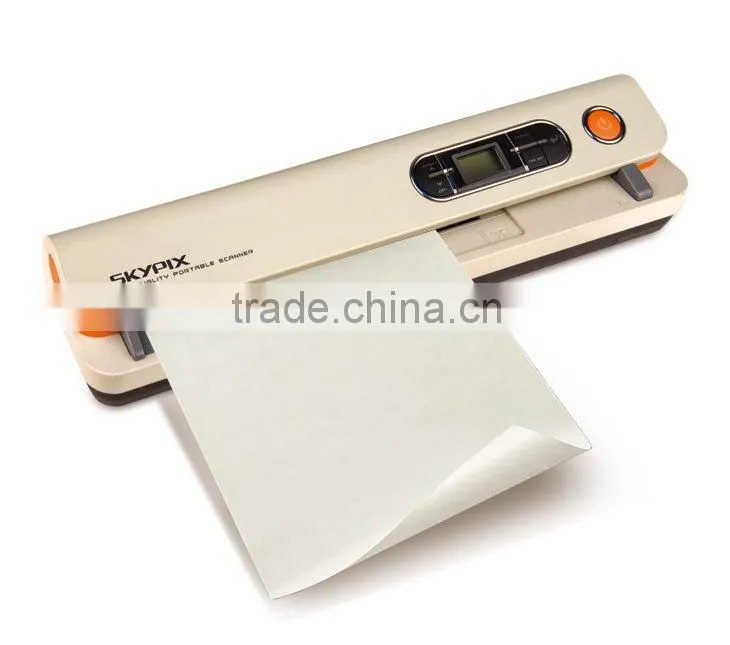 Auto Paper Feeding Portable Scanner with CIS Sensor Micro SD Card Support