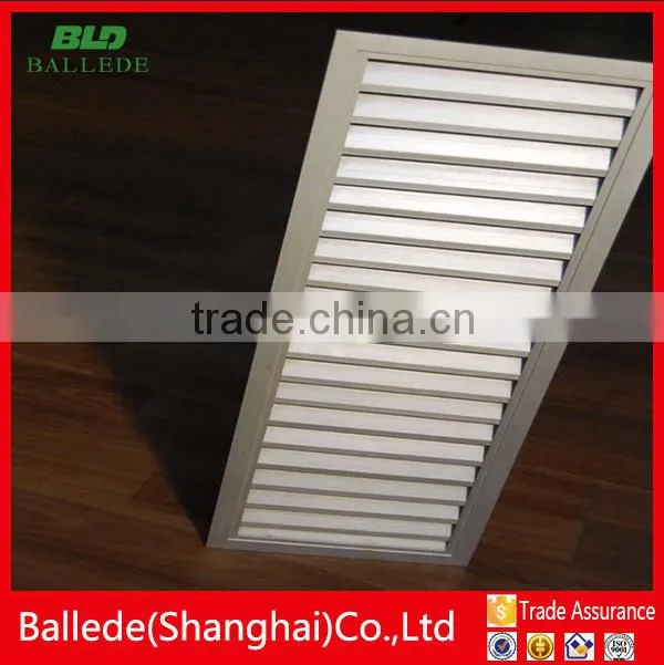 2015 New Design aluminium 100% water proof louver roof