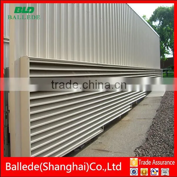 customized wall return louver fence manufacturers