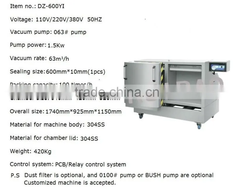 Vacuum Packing bags for powder / plastic food grade bags