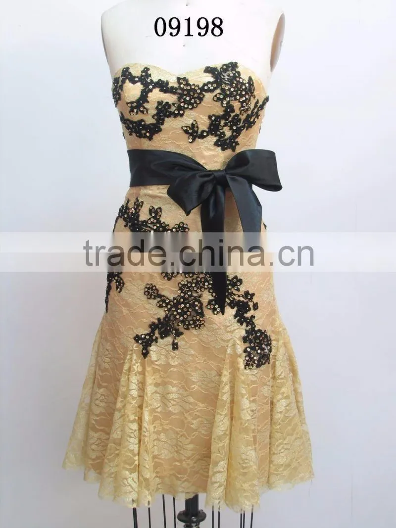 Sexy Sweetheart Fishtail Homecoming Patterns of Lace Evening Dress