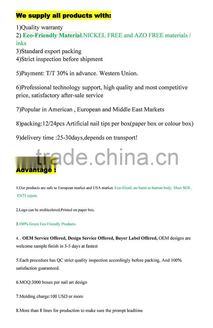 alibaba china wholesale Diamond nail sticker Private label packing nail stickers
