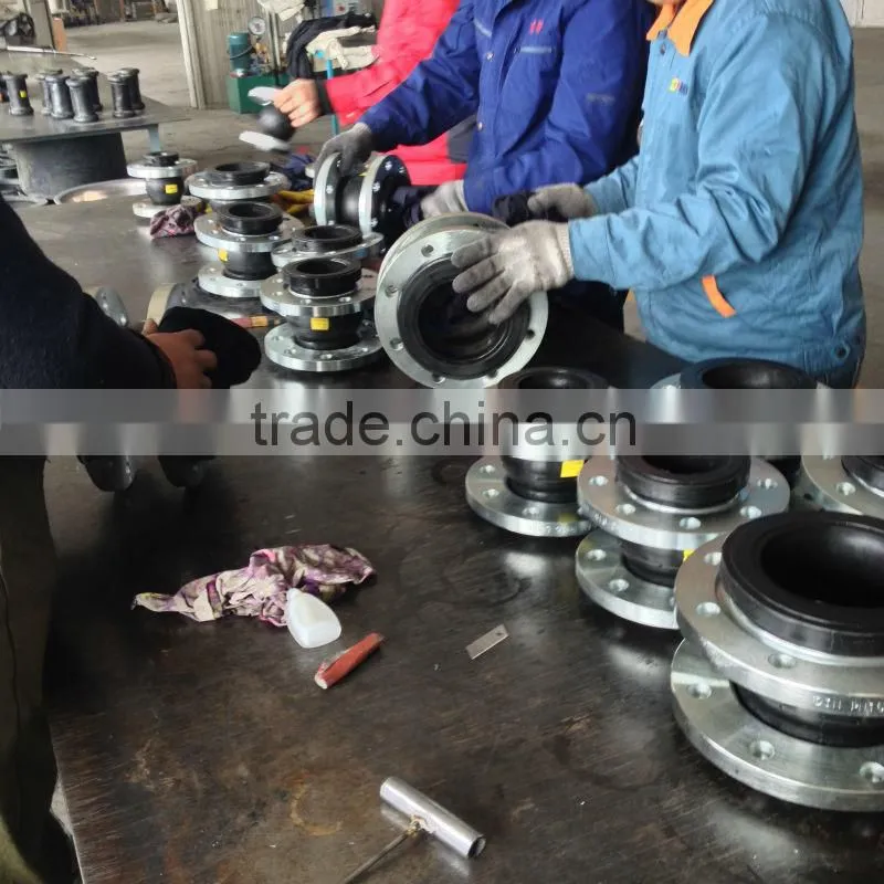 high performance Rubber expansion EPDM joints, Q235 flange