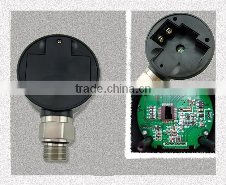 Pressure range -0.1~0~100Mpa Digital nitrous gauge with lcd display