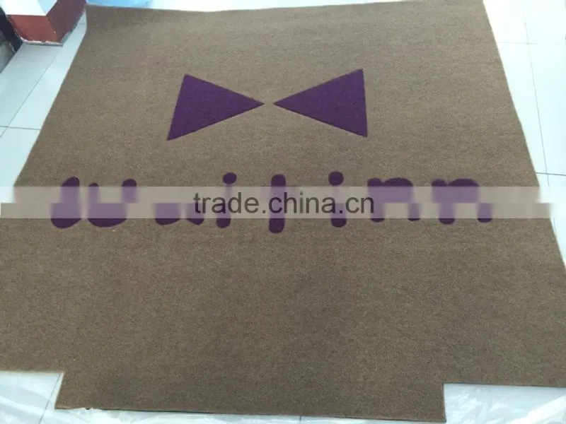 coarse fiber carpets anti-dust mat rugs