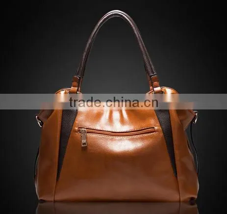 2015 Fashion Trend Genuine Leather Women Handbag Wholesale