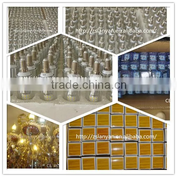 New fashion indoor 4w e26 led bulb candle with CE ROHS made in China