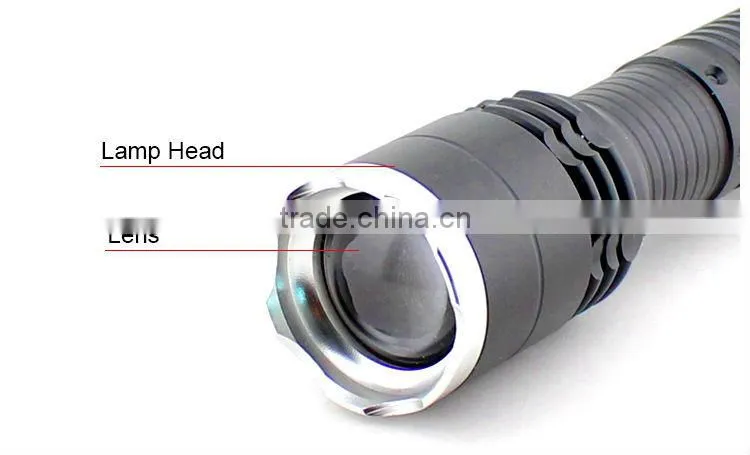 GOREAD Y37 high Bright T6 LED focusable dimming 1000lum high power flashlight