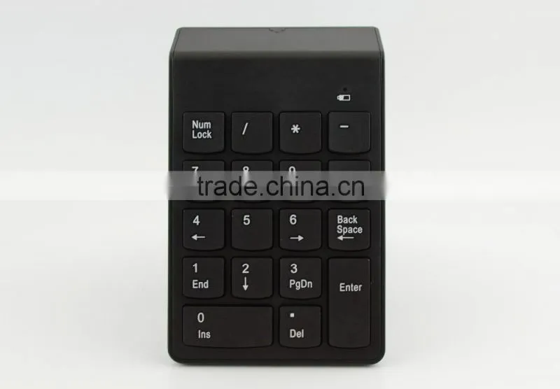 18 Keys 2.4G Wireless USB Numeric Keypad for Laptop / Notebook, Desktop / PC Computer Compatible with All System
