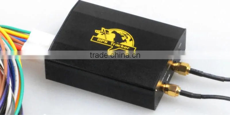 2 sim card tracking system for Vehicle with sos button and free tracking sever