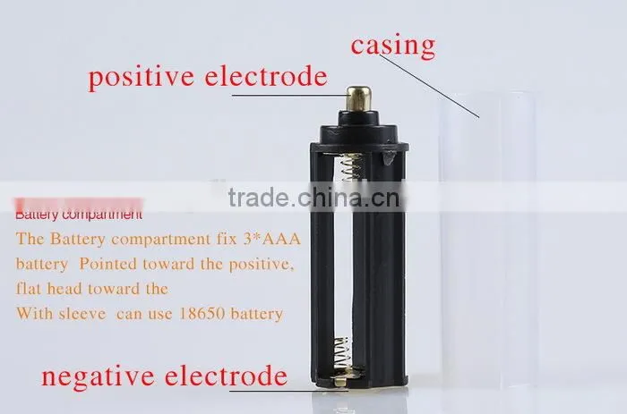 2014 best selling nice look outdoor strong rechargeable led flashlight