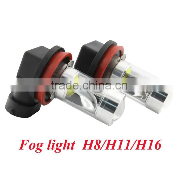 Hot selling!! high brightness 80W Car Led Lights H8/H11/H16 waterproof mini led lights