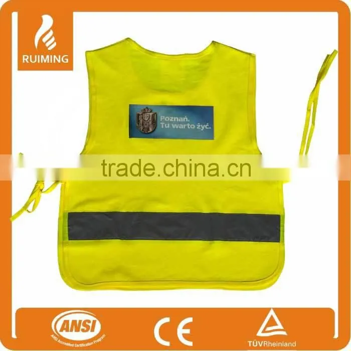heat transfer print on safety vest children