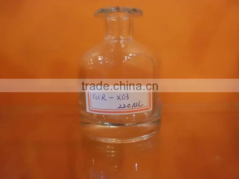 220ml round aroma diffuser glass bottle
