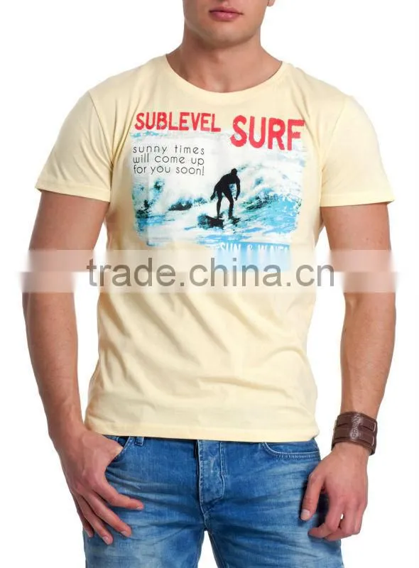 Cotton T-shirt With Print Professional Bangladesh Factory