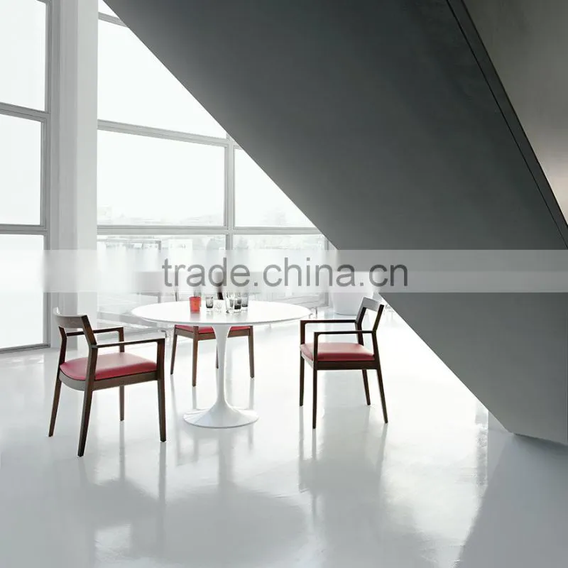 Round Coffee Table, Cafe Table, White Coffee Table CT-605F