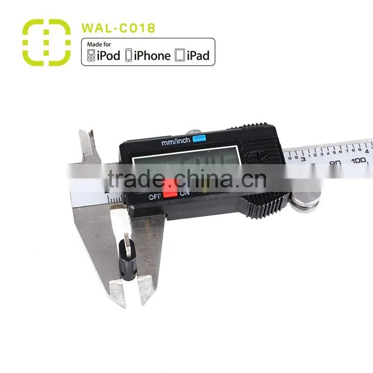 walnut 8 Pin connector for iPhone6/iphone6 plus/iPhone5s