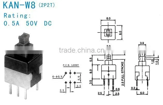 6mm tact switch