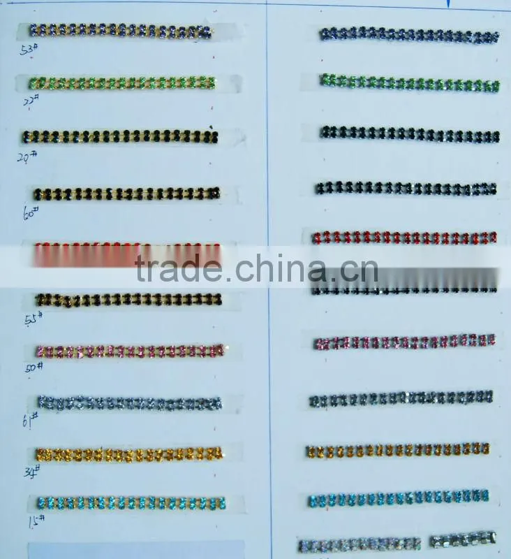 Wholesale roll rhinestone cup chain