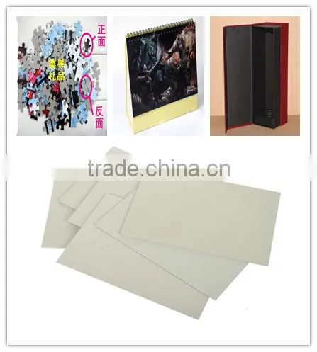 Paper mill for thick 300 gsm grey back cardboard paper