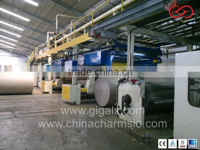 GIGA LXC-320S 3 Ply Corrugated Cardboard Single Facer Machine