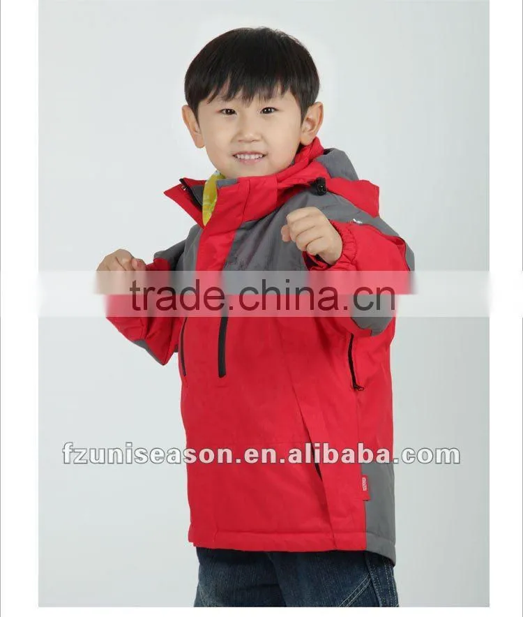 2013 Hooded Kids Ski Jackets