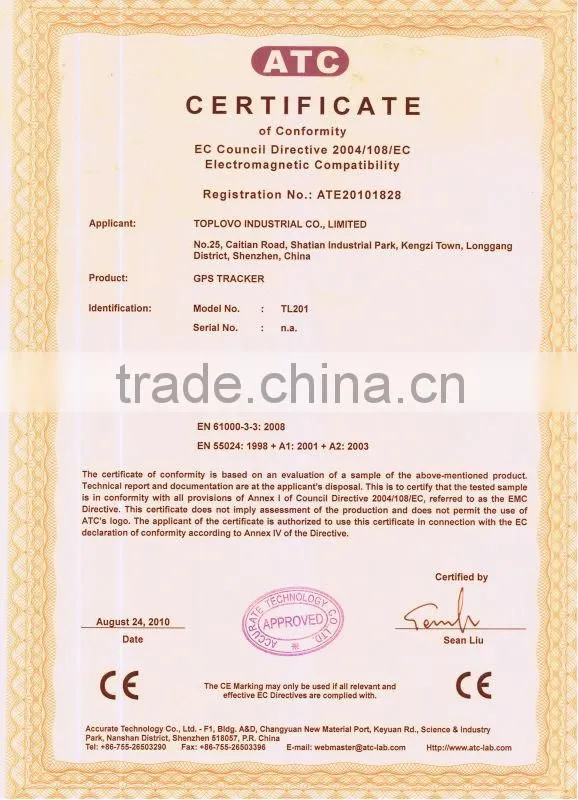 TL-201 Personal gps tracker item tracker