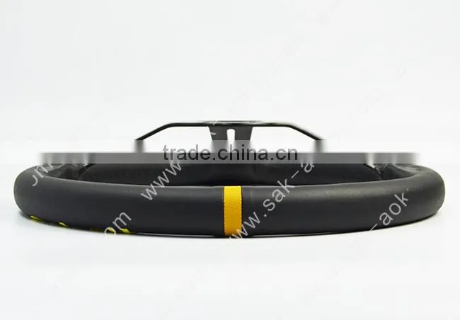 microfiber PU leather auto steering wheel
