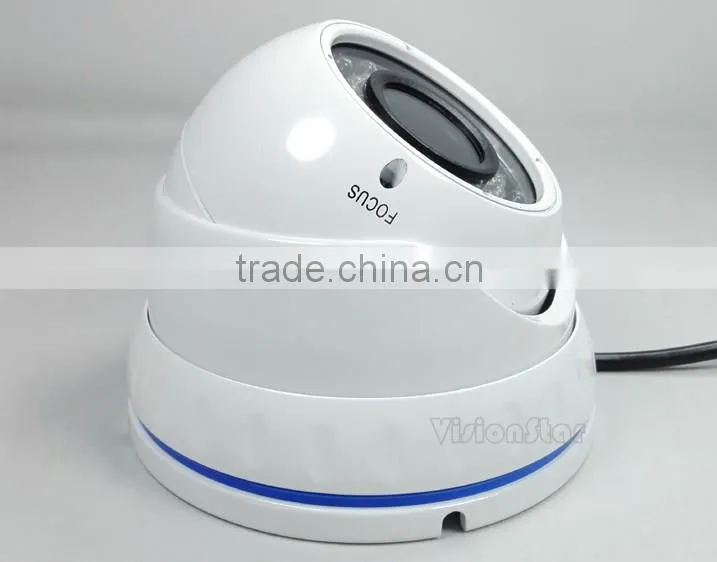 Hot sale hidden video camera 800TVL sony Effio-V super WDR defog 3DNR outdoor vandalproof security dome cctv camera
