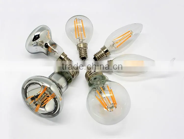 G95 G125 220V High Voltage Ceramic COB 6W LED Filament Bulb
